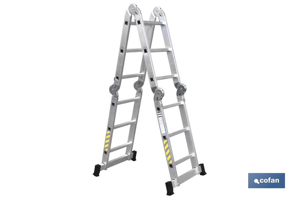Imagen Adicional de Escalera aluminio multiusos