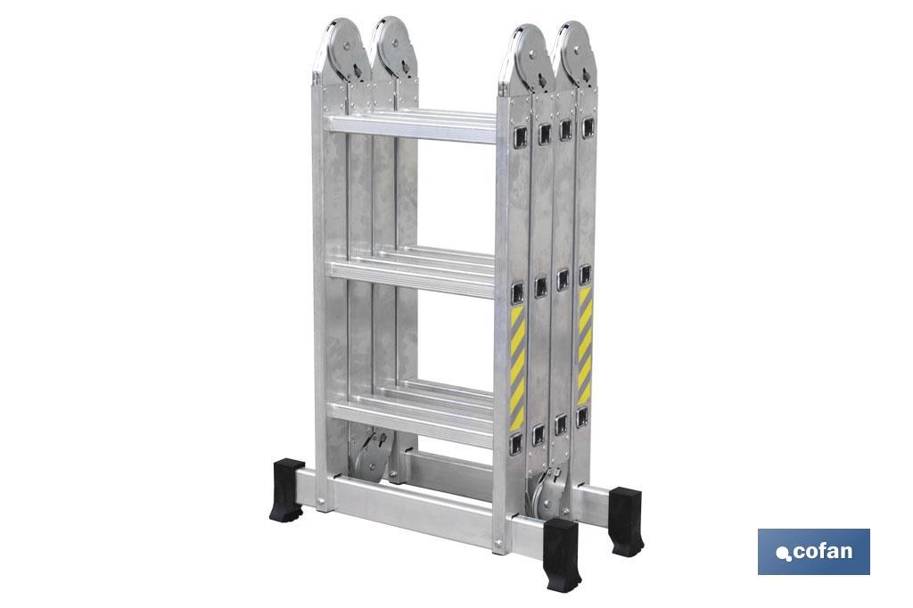 Imagen Adicional de Escalera aluminio multiusos