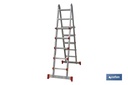 Imagen Adicional de Escalera de Aluminio multiposición
