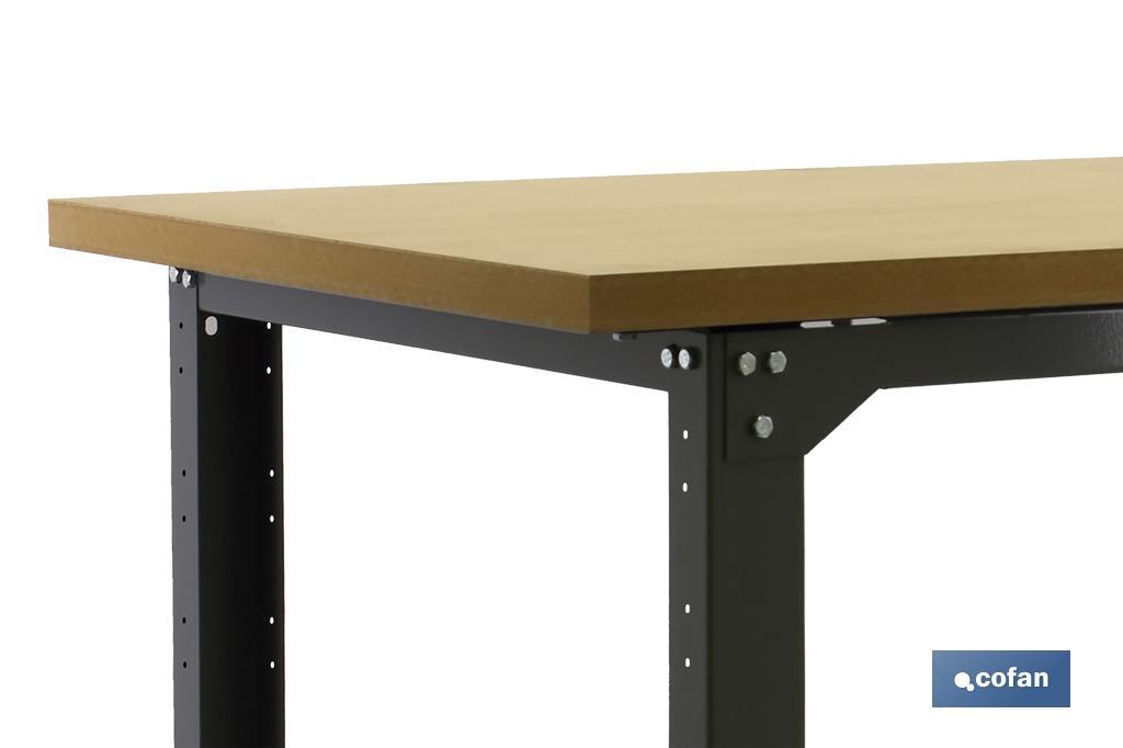 Imagen Adicional de Mesa de trabajo de acero