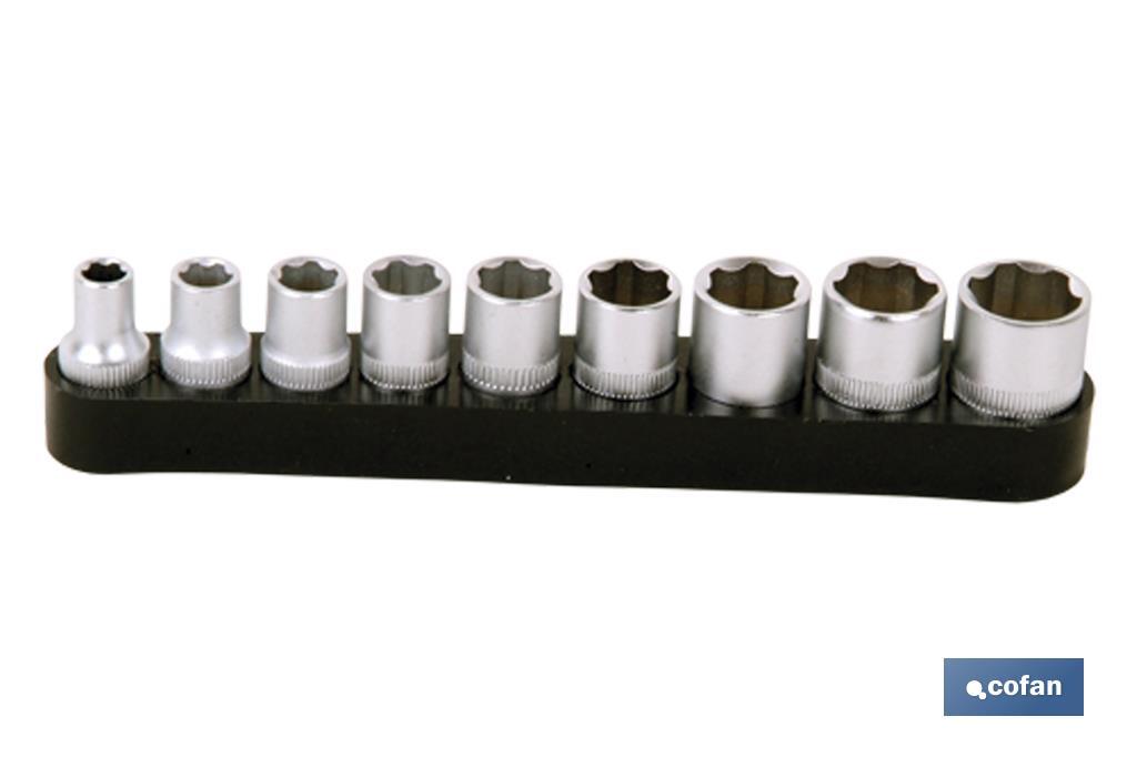 Imagen Adicional de Set Destornillador flexible y 9 vasos de 1/4