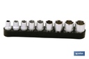 Imagen Adicional de Set Destornillador flexible y 9 vasos de 1/4