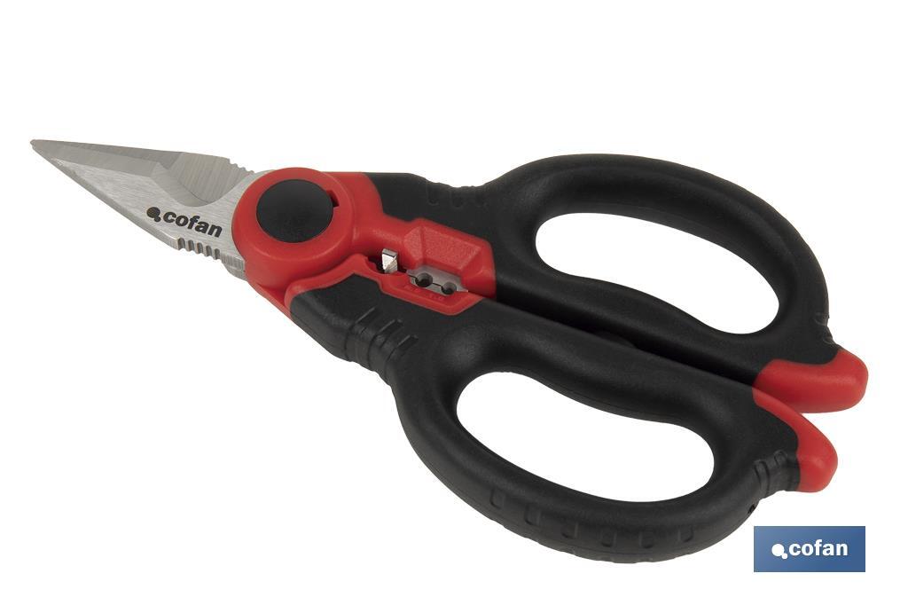 Imagen Adicional de Tijeras de electricista profesional