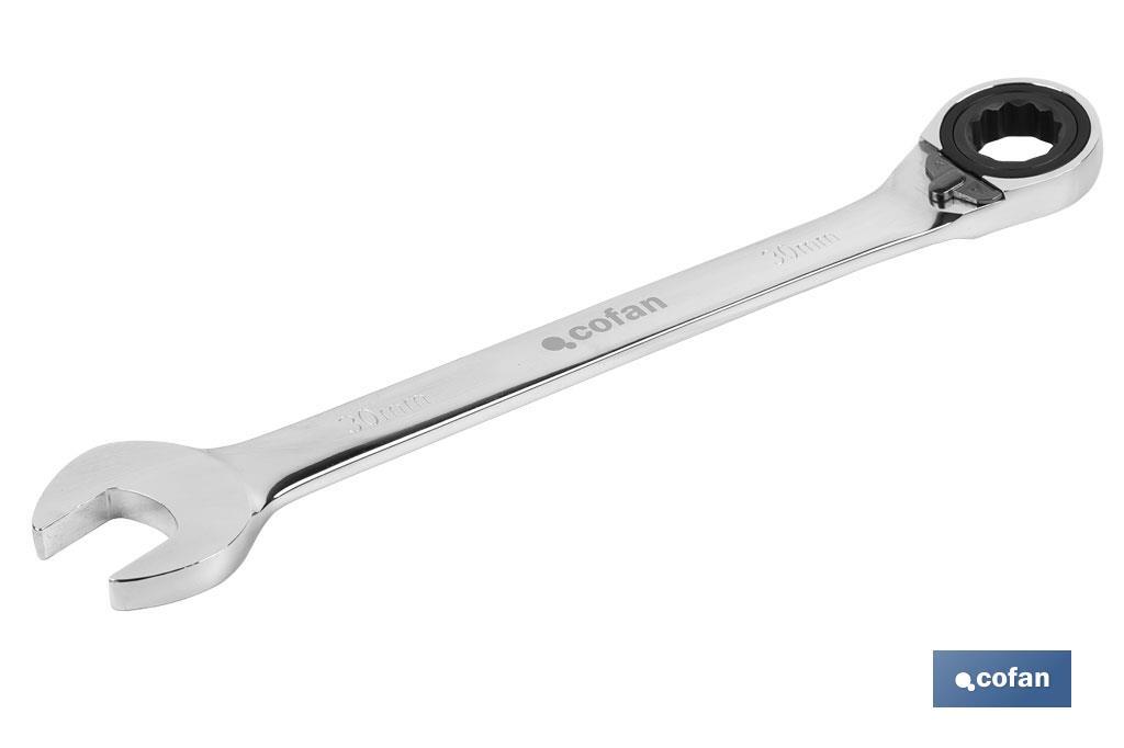 Imagen Adicional de LLave Combinada con Carraca Reversible