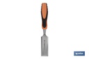 Imagen Adicional de Formón con mango bimaterial para uso profesional