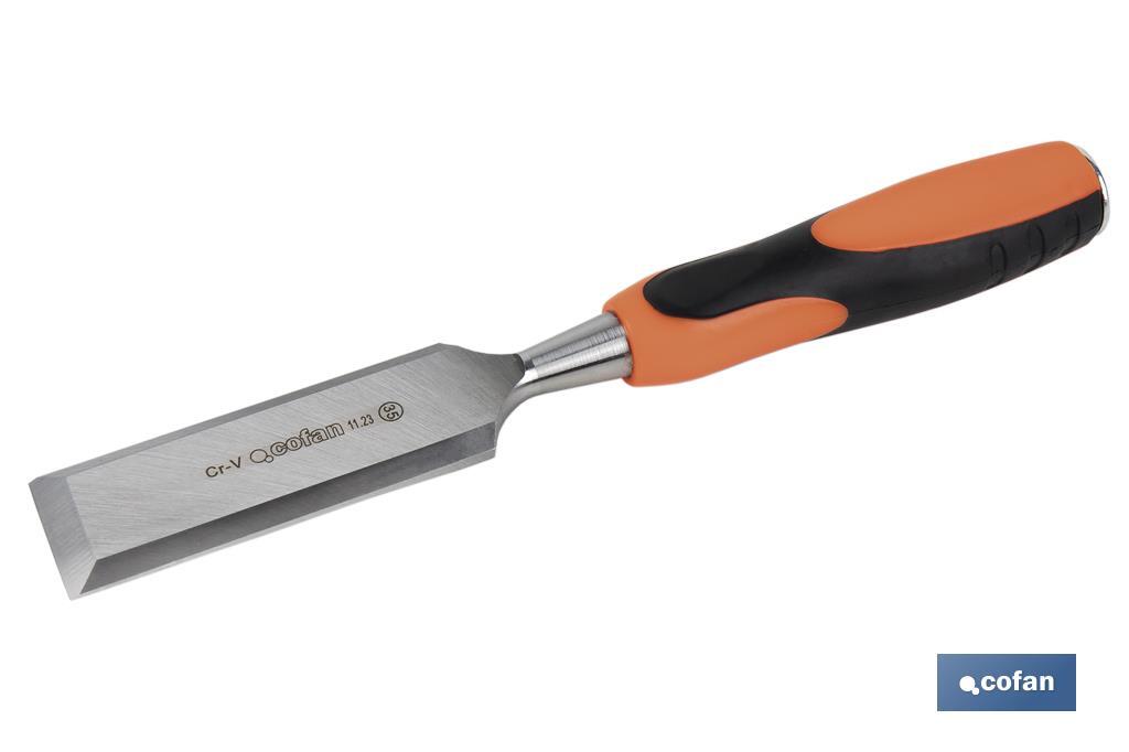 Imagen Adicional de Formón con mango bimaterial para uso profesional