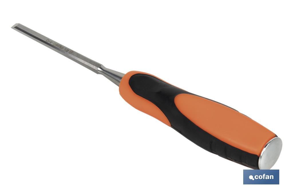 Imagen Adicional de Formón con mango bimaterial para uso profesional
