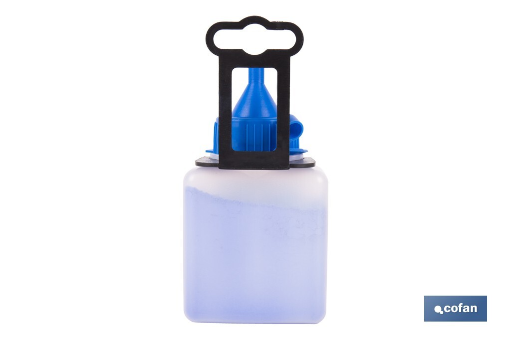 Imagen Adicional de Frasco de polvo azul de trazado