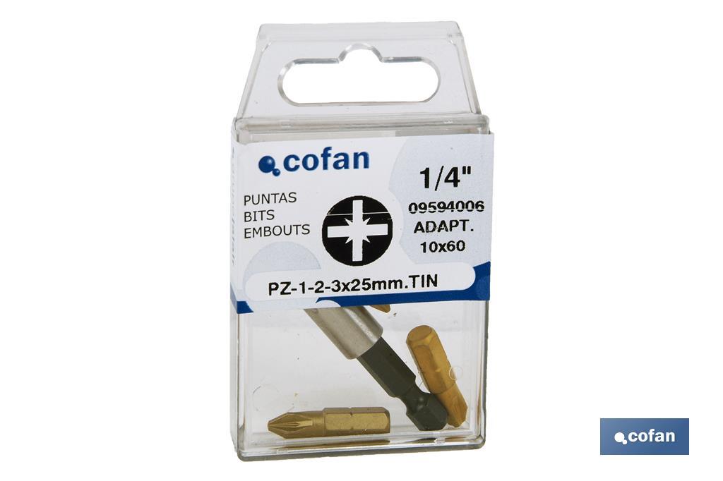 Imagen Adicional de Kit de puntas de atornillar de Titanio y adaptador