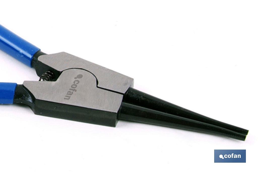 Imagen Adicional de Alicates para arandelas con circlip exterior recto