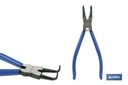Imagen Adicional de Alicates para arandelas con circlip interior curvo