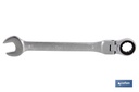 Imagen Adicional de Llave combinada articulada en 180° de carraca