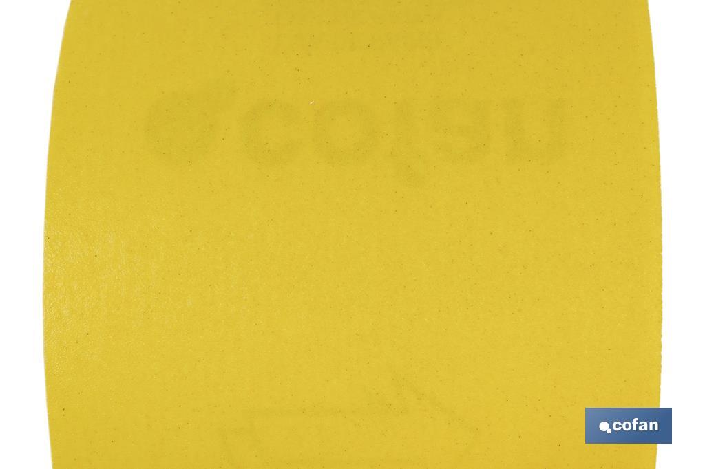 Imagen Adicional de Rollo Lija Papel Amarillo