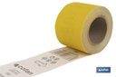 Imagen Adicional de Rollo Lija Papel Amarillo
