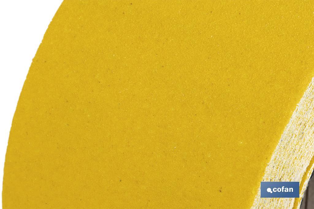 Imagen Adicional de Rollo Lija Papel Amarillo