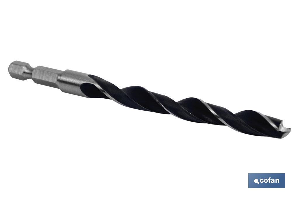 Imagen Adicional de Broca para madera mango hex. 1/4”
