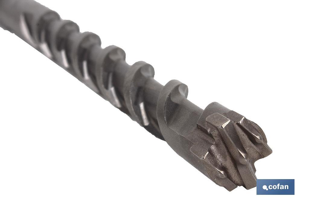 Imagen Adicional de Brocas percutoras SDS MAX para muros