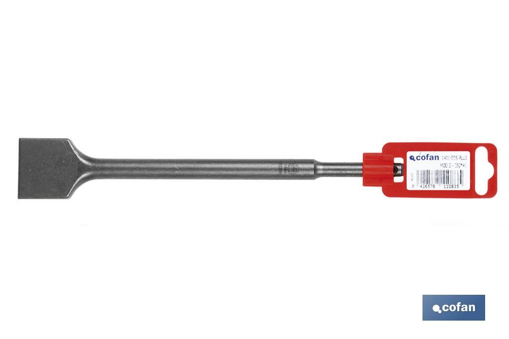 Imagen Adicional de Accesorios para Martillos con SDS PLUS Cincel Ancho
