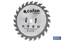 Imagen Adicional de Discos de corte con 24 dientes