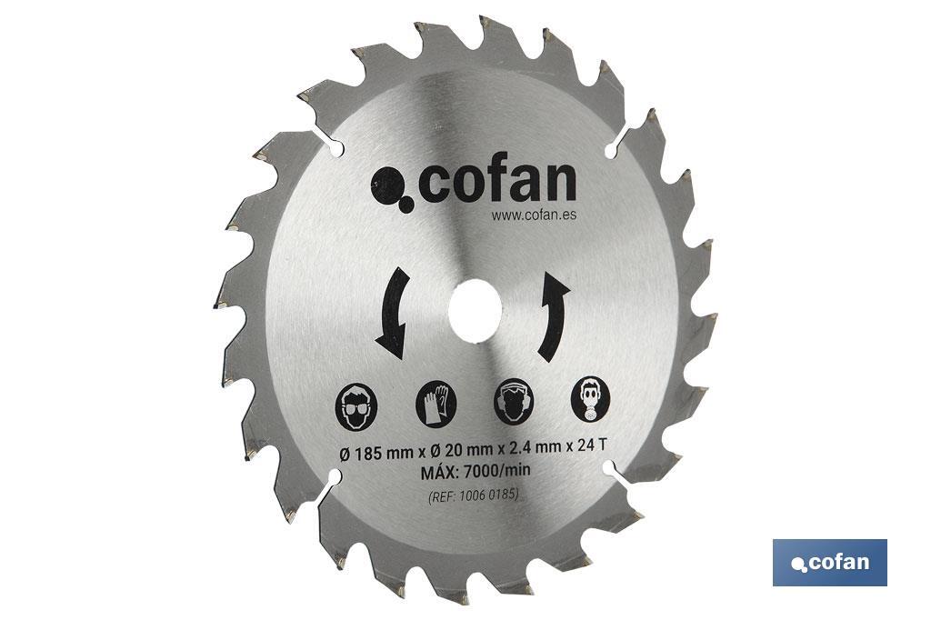 Imagen Adicional de Discos de corte con 24 dientes