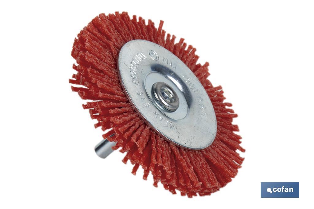 Imagen Adicional de Cepillo Circular con Filamentos Abrasivos de Nylon
