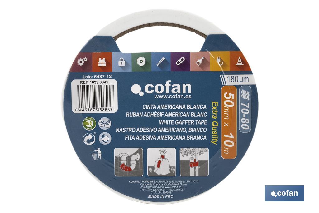 Imagen Adicional de Cinta Americana 180 Micras