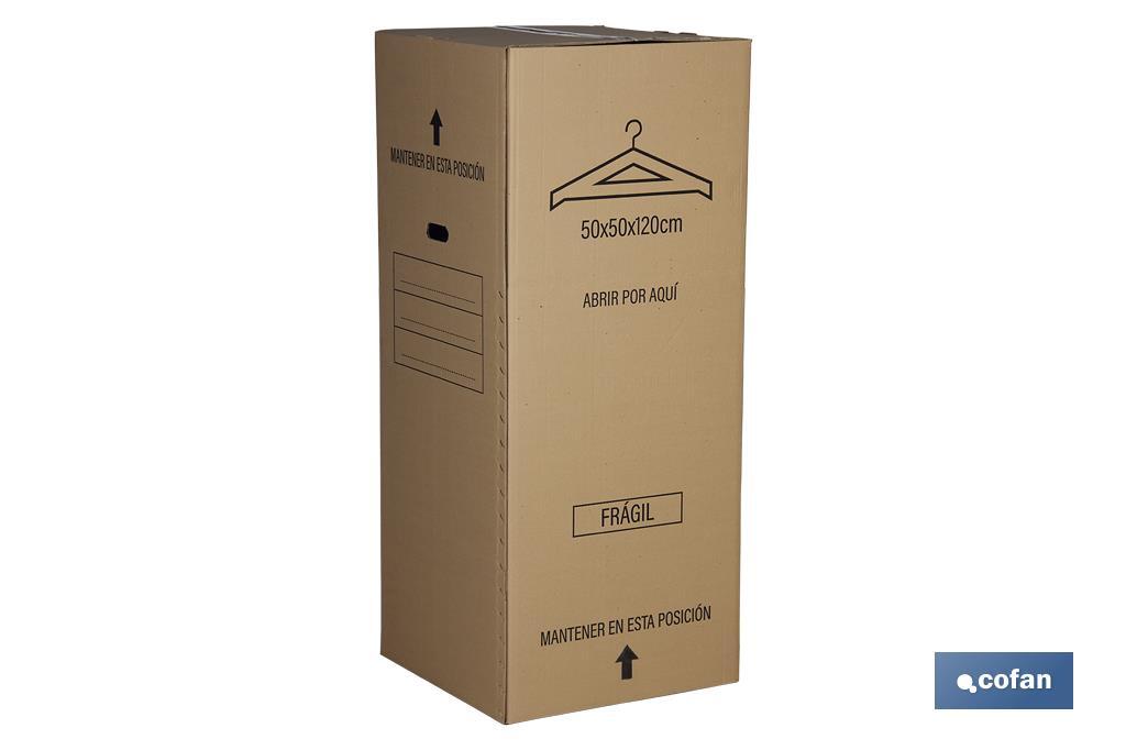 Imagen Adicional de Caja armario para mudanzas
