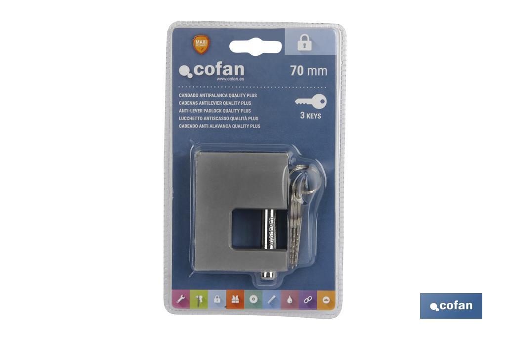 Imagen Adicional de Candado Antipalanca Quality Plus