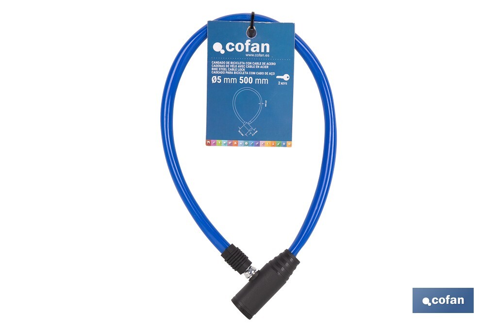 Imagen Adicional de Candado antirrobo para bicicletas