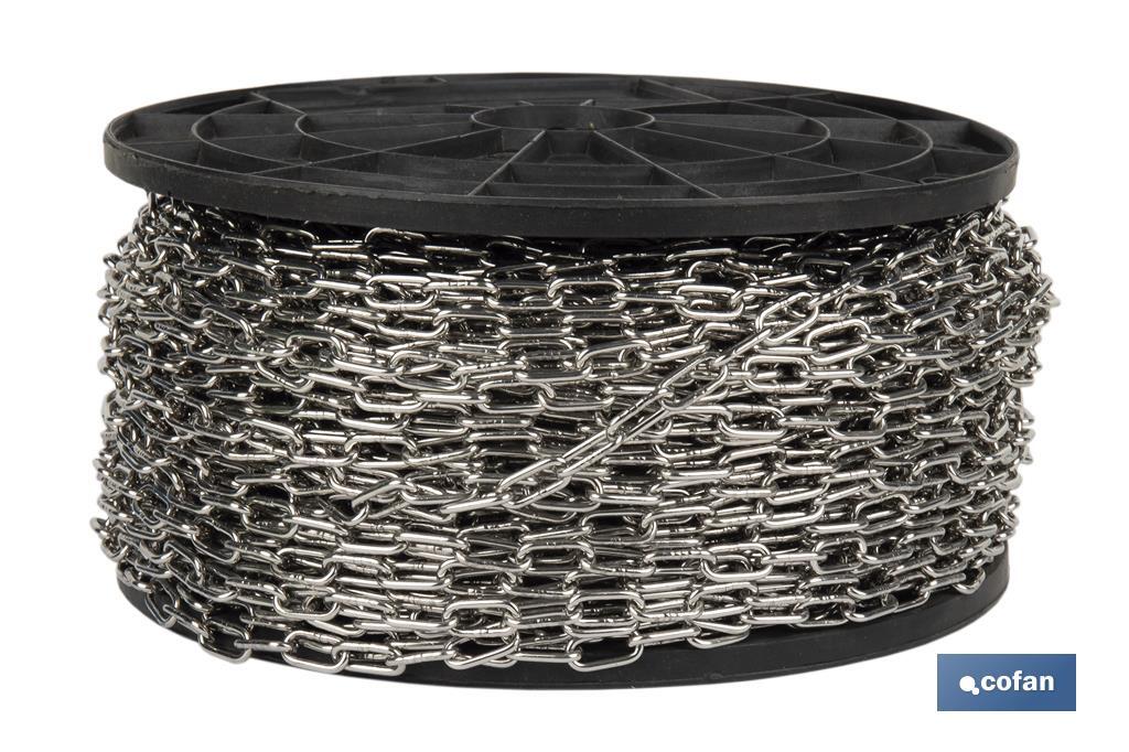 Imagen Adicional de Cadena calibrada de acero inoxidable A4 para Anclas y Boyas