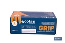 Imagen Adicional de Caja de 100 guantes de nitrilo con textura diamantada