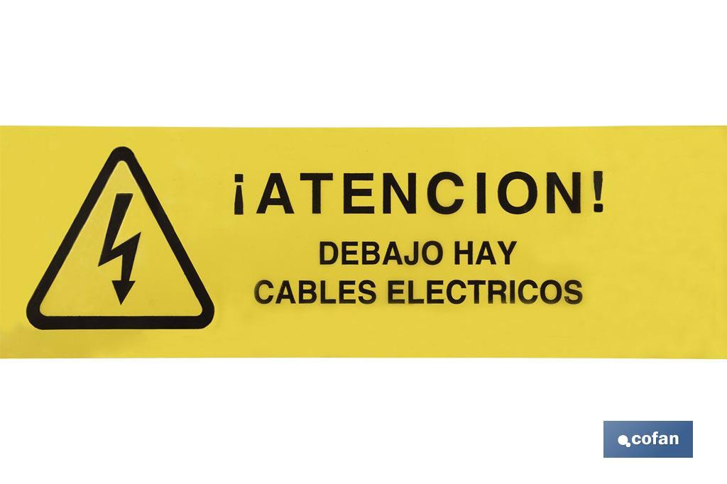 Imagen Adicional de Cinta de balizamiento no adhesiva