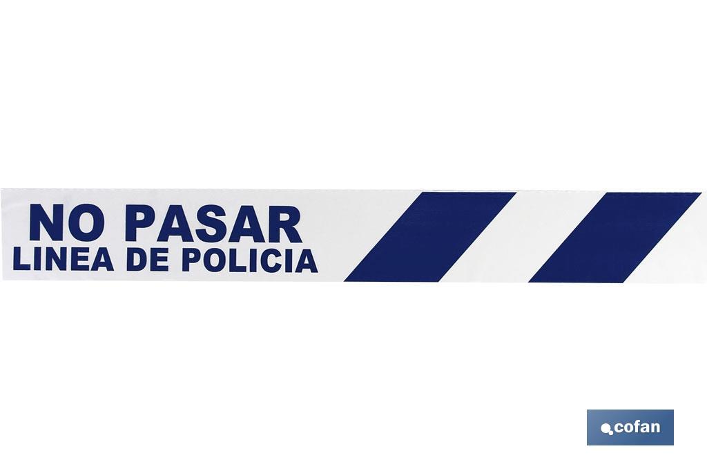 Imagen Adicional de Cinta de balizamiento no adhesiva