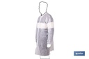 Imagen Adicional de Bata blanca desechable