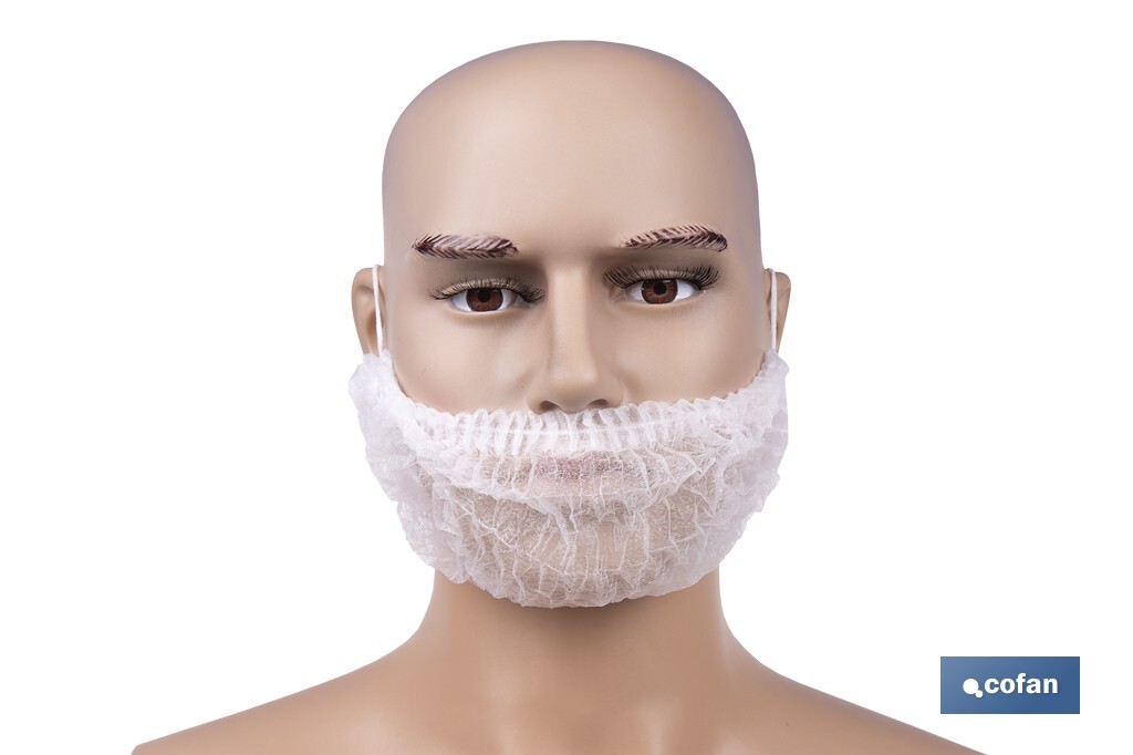 Imagen Adicional de Cubrebarbas desechables