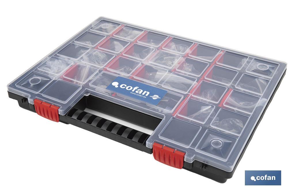 Imagen Adicional de Maletín Surtido Pasadores Elásticos DIN-1481 (Caja con 2.350 Unds)
