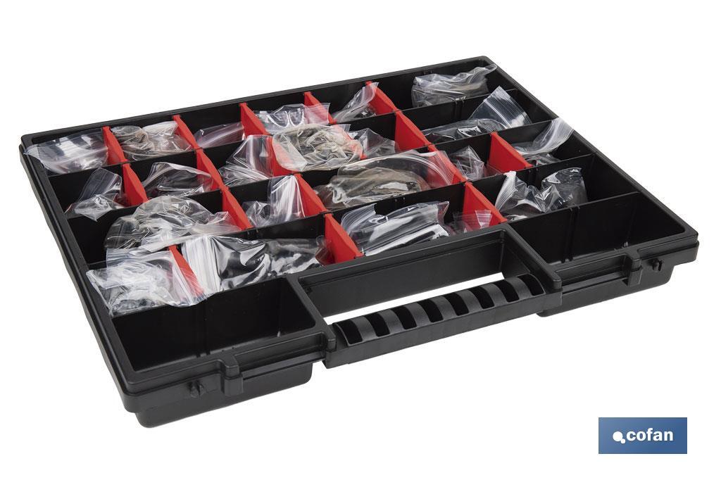 Imagen Adicional de Maletín Surtido Pasadores Elásticos DIN-1481 (Caja con 2.350 Unds)