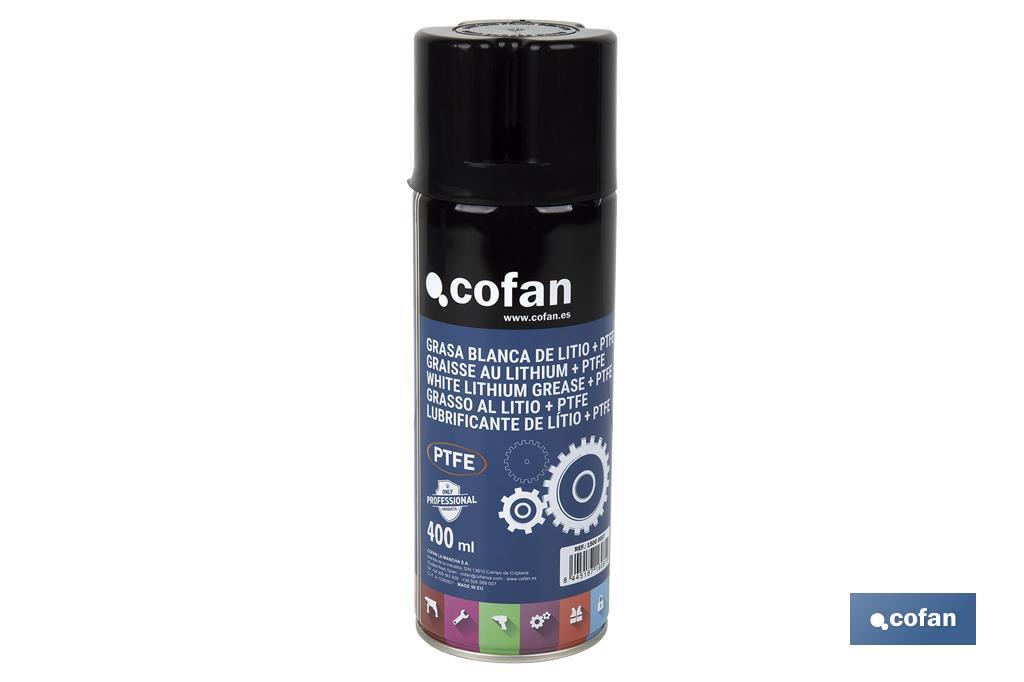 Imagen Adicional de Grasa blanca de litio + PTFE 400 ml
