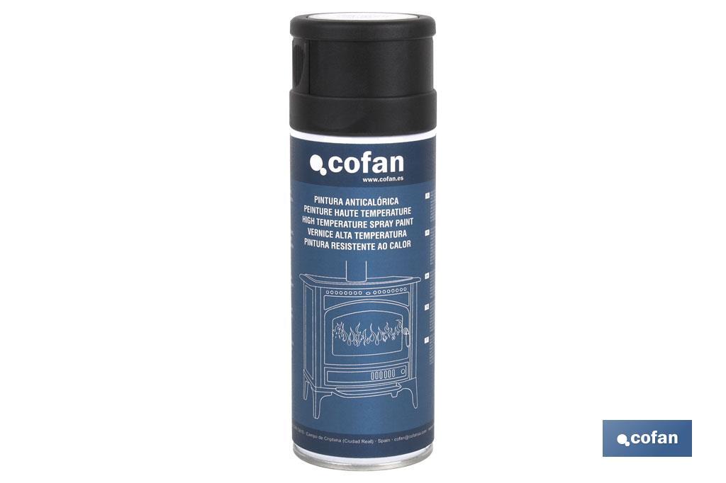 Imagen Adicional de Pintura en Spray Anticalórica 600º C