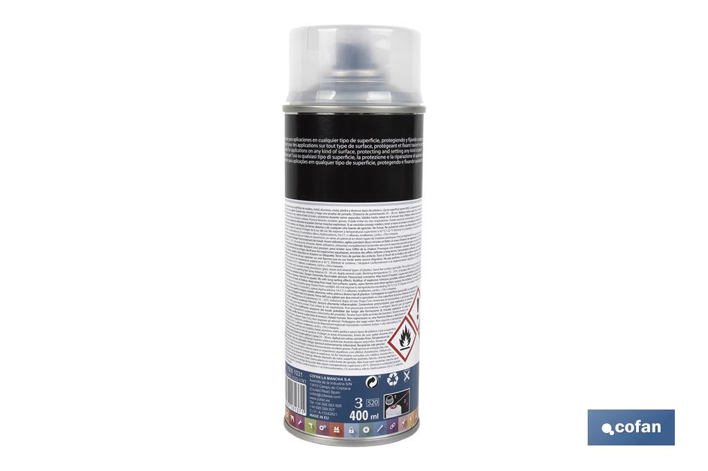 Imagen Adicional de Barniz en Spray
