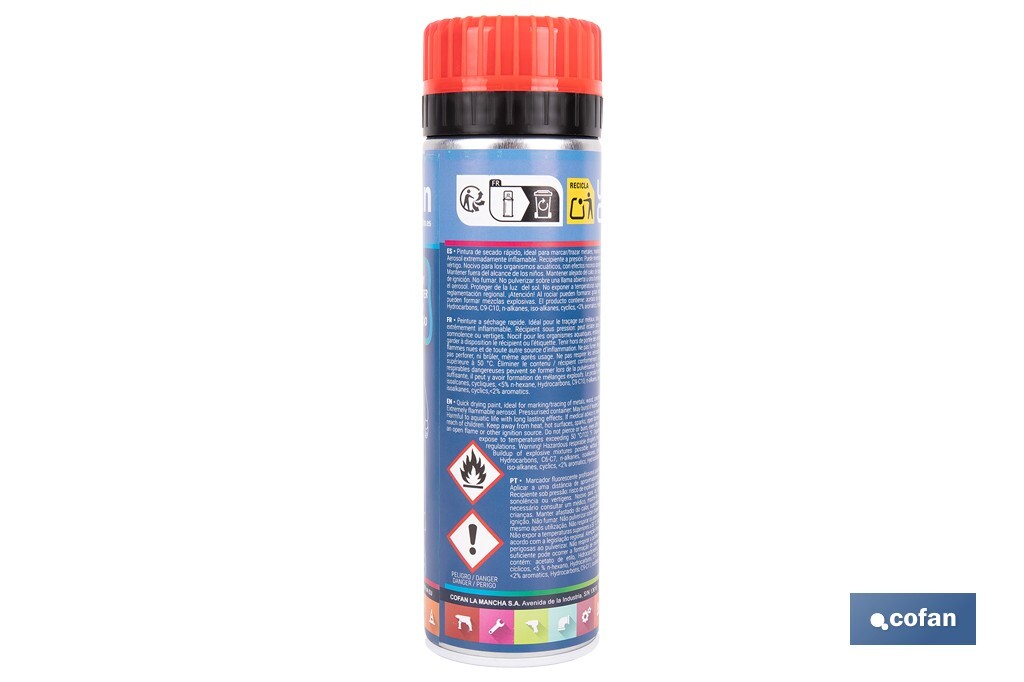 Imagen Adicional de Spray Marcador Fluorescente de Obra