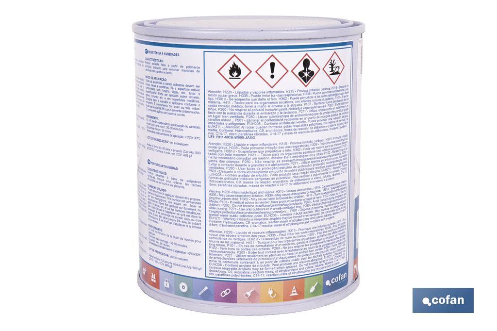 Imagen Adicional de Pintura antihumedad sintética blanca satinada