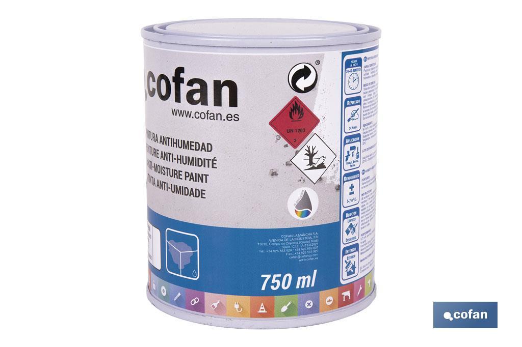 Imagen Adicional de Pintura antihumedad sintética blanca satinada