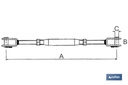 Imagen Adicional de Tensor Horquilla - Horquilla Zincado DIN-1480