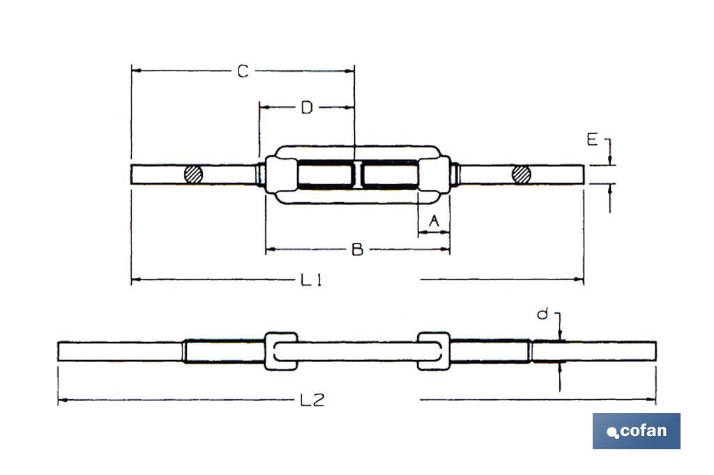 Imagen Adicional de Tensor Varillas para Soldar DIN-1480