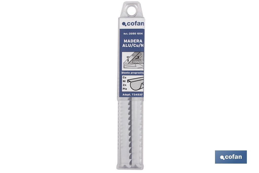 Imagen Adicional de Sierras Calar (5 pcs) Madera/Aluminio/Cu/N