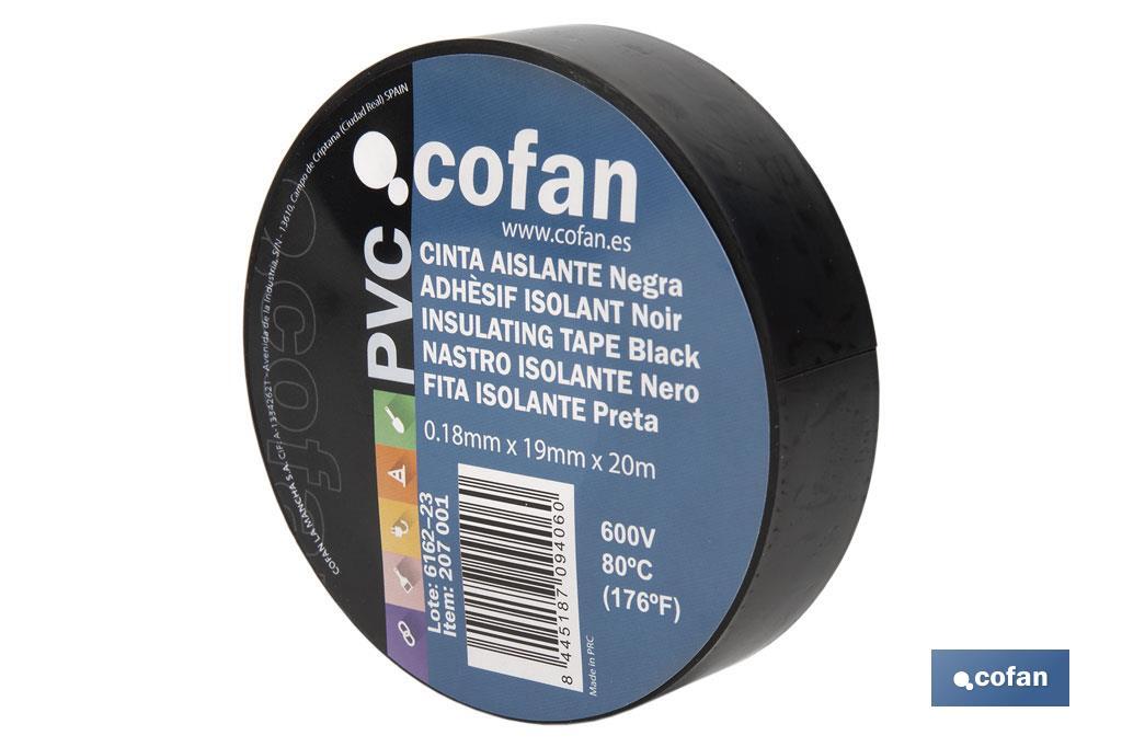 Imagen Adicional de Cinta Aislante 180 Micras