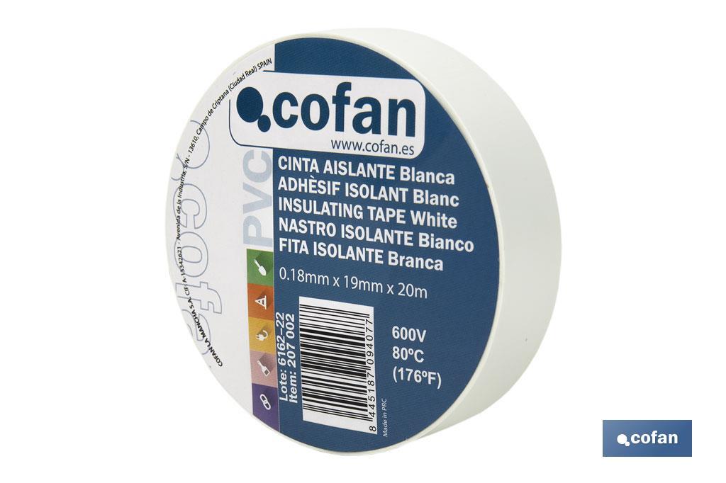 Imagen Adicional de Cinta aislante 180 micras