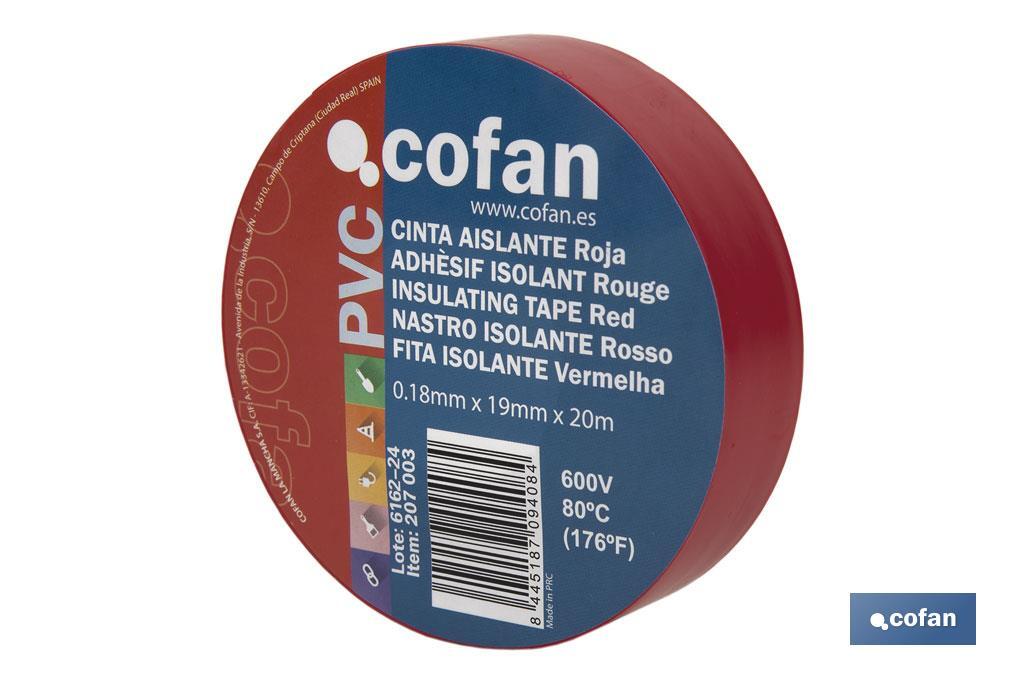 Imagen Adicional de Cinta Aislante 180 Micras