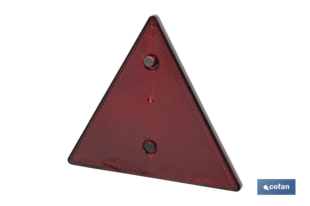 Imagen Adicional de Catadióptrico triangular con agujero